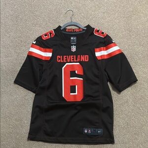 Cleveland Football Jersey - Brown, Orange and White